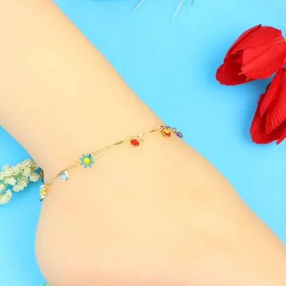 Elegant Handmade Anklet – Perfect for Women & GirlsIdeal Gift Option,DYC1055